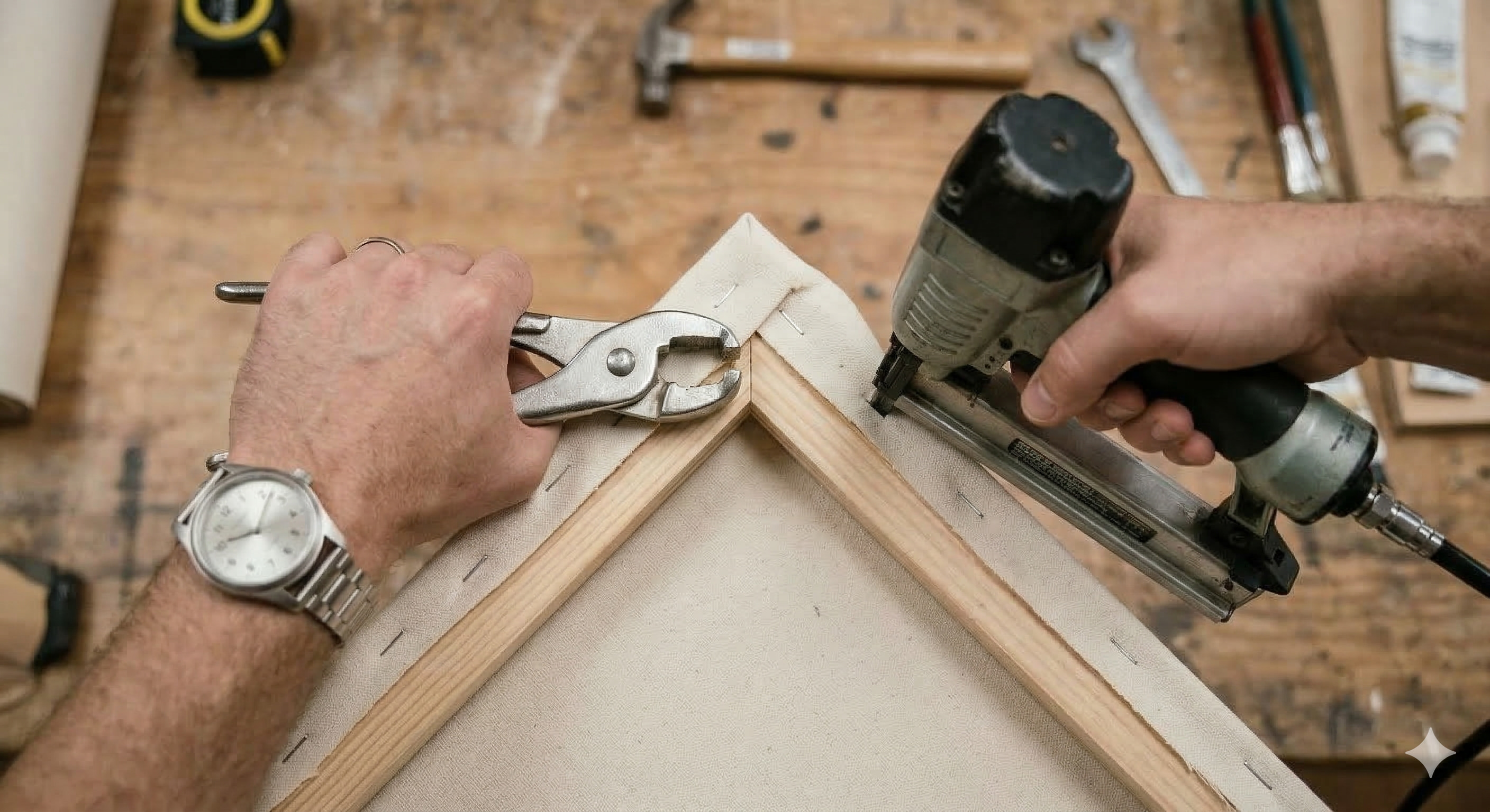 Custom stretched canvas