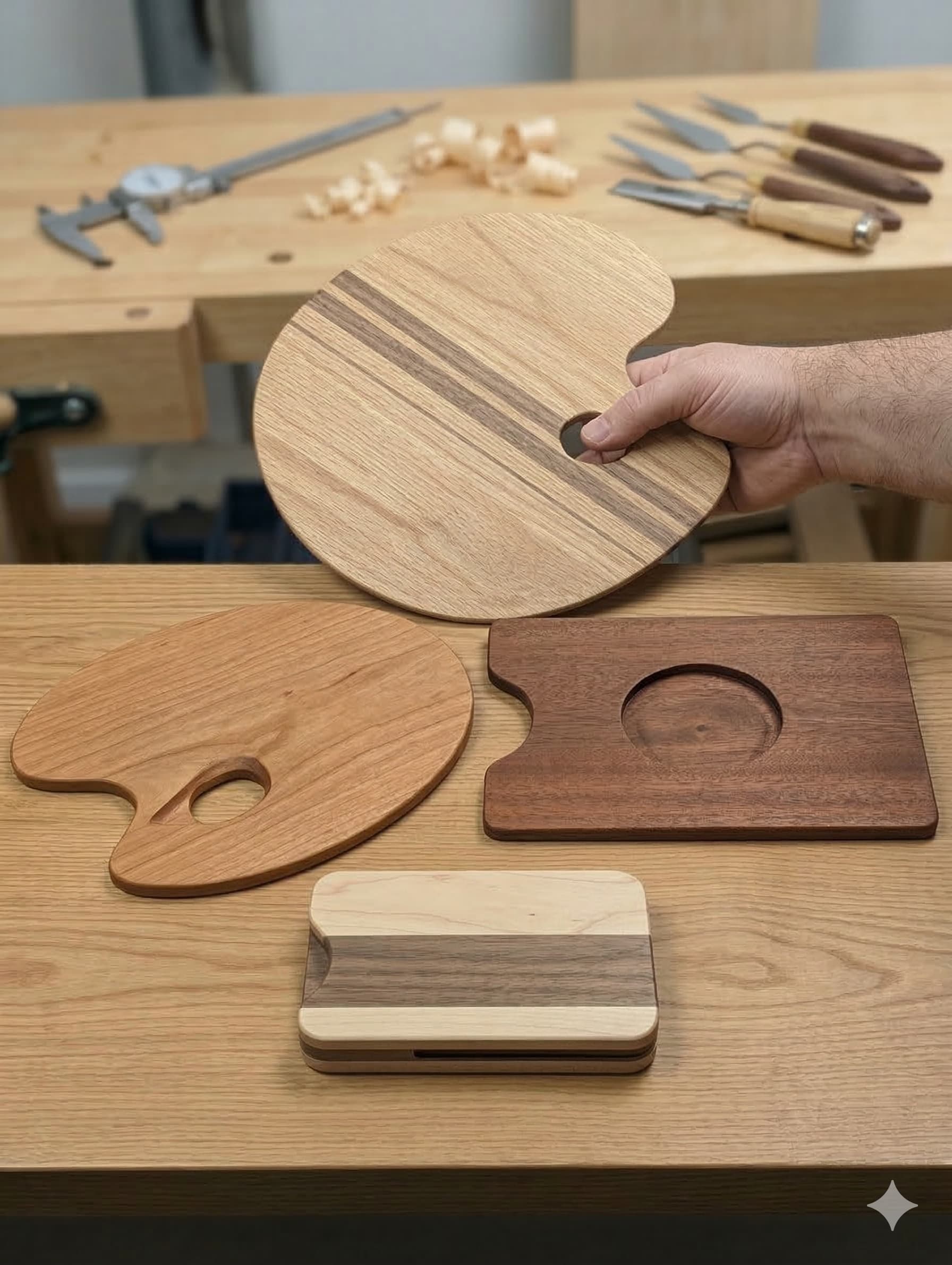 Custom wood pallettes